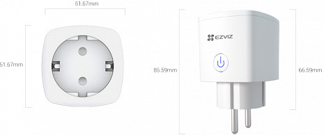 Viedā rozete CS-T30-10B-E CST3010BEU