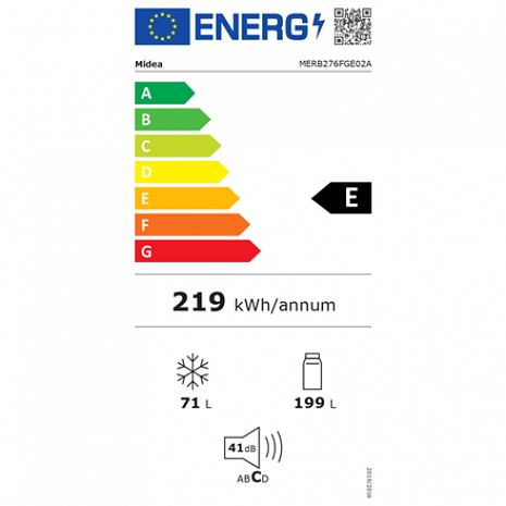 Ledusskapis  MERB276FGE02A