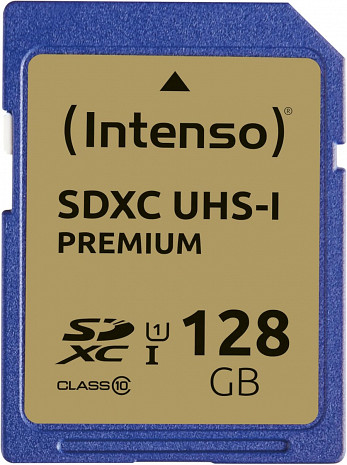 Карта памяти MEMORY SDXC 128GB UHS-I/3421491 INTENSO 3421491