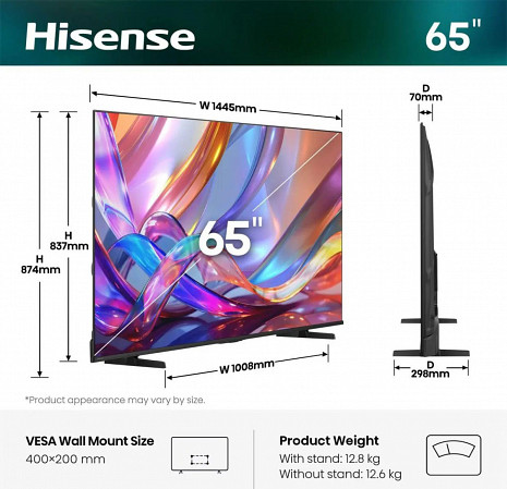 LED Televizors  65E7S