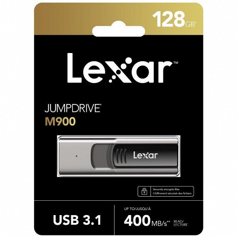 USB zibatmiņa MEMORY DRIVE FLASH USB3.1/128GB LJDM900128G-BNQNG LEXAR LJDM900128G-BNQNG