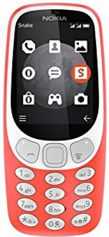 Mobilais tālrunis 3310 NO3310 DS Warm Red