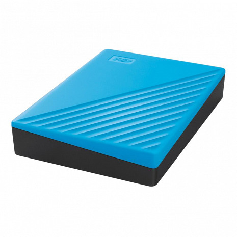 Cietais disks External HDD|WESTERN DIGITAL|My Passport|4TB|USB 2.0|USB 3.0|USB 3.2|Colour Blue|WDBPKJ0040BBL-WESN WDBPKJ0040BBL-WESN