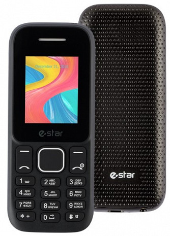 Mobilais tālrunis A18 eSTAR-A18 DS black