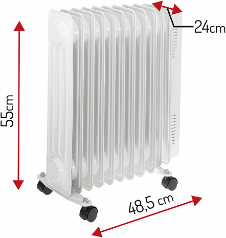Eļļas radiators  AD7817