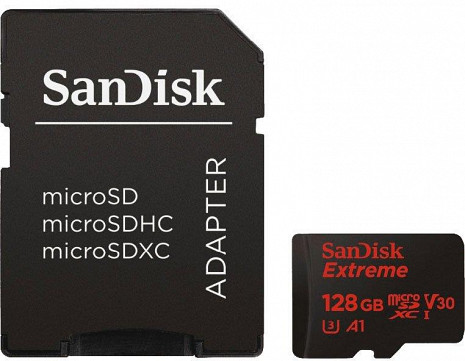Карта памяти MEMORY MICRO SDXC 128GB UHS-I/W/A SDSQXAA-128G-GN6AA SANDISK SDSQXAA-128G-GN6AA