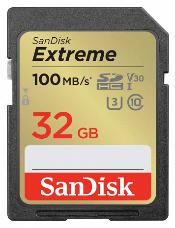 Atmiņas karte MEMORY SDHC 32GB UHS-1/SDSDXVT-032G-GNCIN SANDISK SDSDXVT-032G-GNCIN