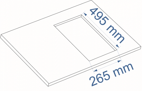 Поверхность плиты  VH-002.003A