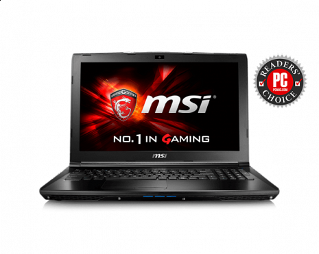 Ноутбук GL62 CI7-6700HQ 15" 16GB/1TB+128GB GeForce GTX 960M  W10 GL626QF-1639NL