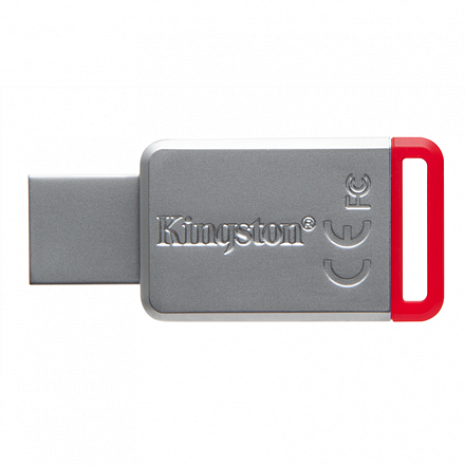 USB zibatmiņa DataTraveler 50 32 GB, USB 3.0, Metal/Red DT50/32GB