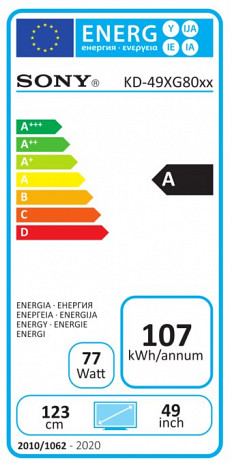 LED Televizors  KD-49XG8096