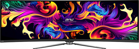 QD-OLED monitors  MPG 491CQPX QD-OLED
