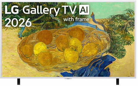 QNED Televizors Gallery TV AI 4K ar rāmi 55LX7B6LA.AEUQ