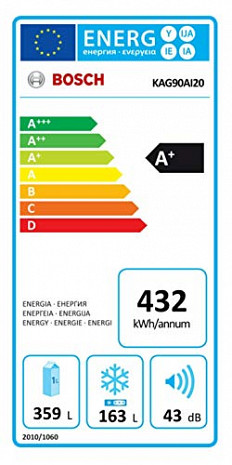 Ledusskapis  KAG90AI20