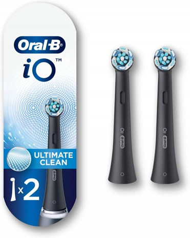 Zobu birstes uzgaļi  iO Refill Ultimate Clean 2pcs Black