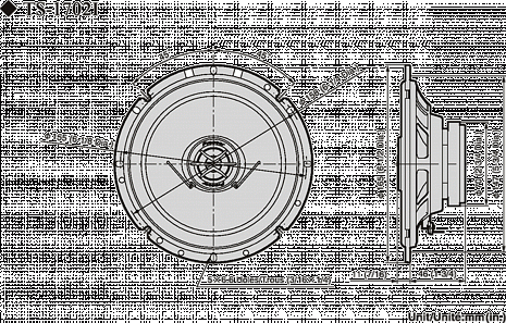 Автоакустика  TS-1702i