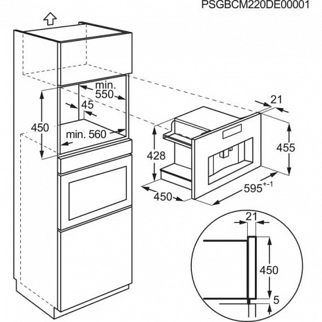 Kafijas automāts  EBC85H