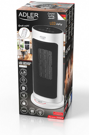 Gaisa sildītājs ar ventilatoru  AD7738