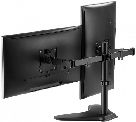 Galda kronšteins diviem monitoriem  DA-90401
