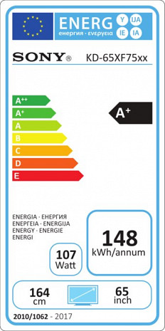LED Televizors  KD-65XF7596