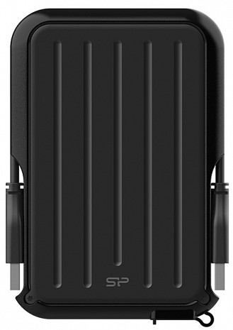 Cietais disks Silicon Power Portable Hard Drive ARMOR A66 1000 GB, USB 3.2 Gen1, Black SP010TBPHD66SS3K