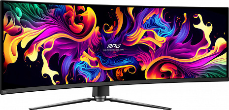 QD-OLED monitors  MPG 491CQPX QD-OLED