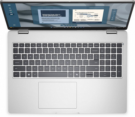 Portatīvais dators Dell Pro 16 PC16255 | Platinum Silver | 16 " | IPS | FHD+ | 1920 x 1200 pixels | Anti-glare | AMD Ryzen AI 7 | 350 | 16 GB | DDR5 | Solid-state drive capacity 512 GB | AMD Radeon 860M Graphics | Windows 11 Pro | 802.11ax | Keyboard language English BTO603_PC16255_EMEA