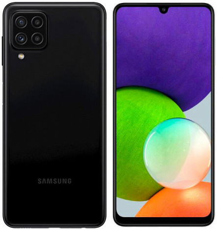 Viedtālrunis Galaxy A22 SM-A225 Black/128