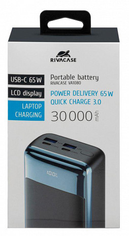 Ārējais akumulators (power bank)  VA1080