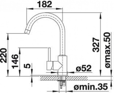 Izlietnes jaucējkrāns  B517742