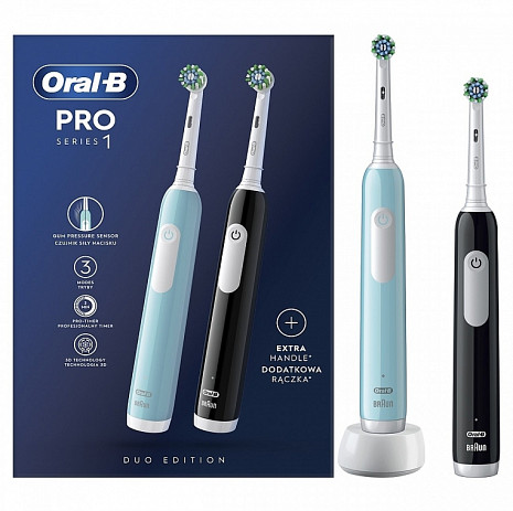 Zobu birste  Pro1 Duo Blue Black