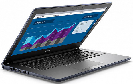 Ноутбук Vostro 14 5468 Blue, 14.0 ", HD 1366 x 768, Intel Core i3-6006U, 4 GB DDR4, SSD 128 GB, Intel HD, Linux N013RVN5468EMEA01_1801_ubu_blue
