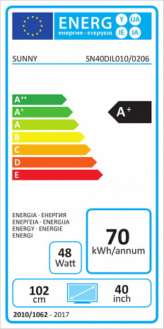 LED Televizors  SN40DIL010/0206