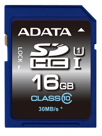 Карта памяти ADATA | Premier | 16 GB | SDHC | Flash memory class 10 ASDH16GUICL10-R