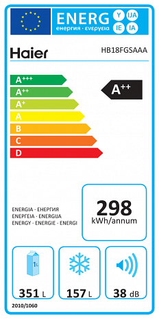 Ledusskapis  HB18FGSAAA