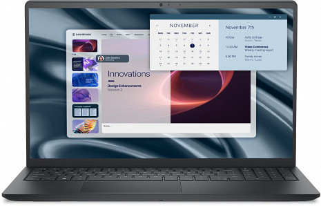Portatīvais dators Dell Pro 15 Essential PV15255 | Carbon Black | 15.6 " | FHD | 1920 x 1080 pixels | AMD Ryzen 3 | 7320U | 8 GB | LPDDR5 | Solid-state drive capacity 512 GB | AMD Radeon 610M Graphics | Windows 11 Pro | 802.11ac | Keyboard language English PV15255_MDO_851_noFP_3YPSNO