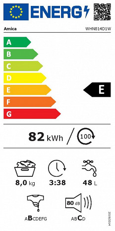 Veļas mašīna  WHN814D1W