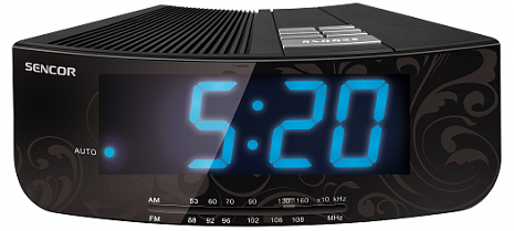Радио будильник  SRC 108 B