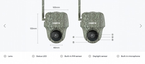 Ārtelpu IP kamera Go Series G450 B4GPT4K06SP