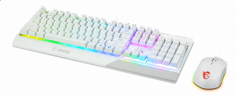 Klaviatūras un peles komplekts VIGOR GK30 COMBO VIGOR GK30 COMBO WHITE US