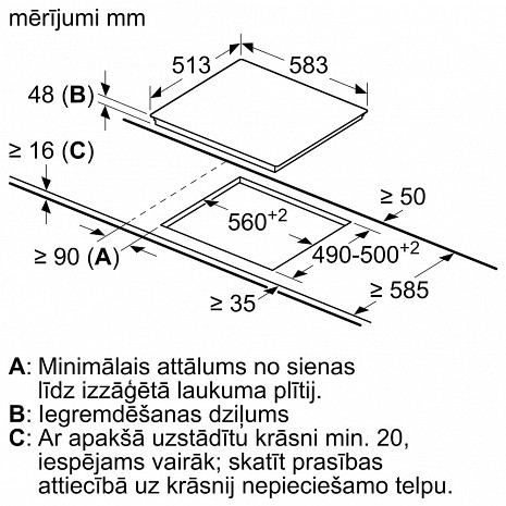 Plīts virsma Serie 2 PKE645CA2E