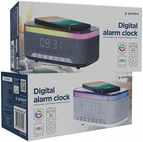 Portatīvais skaļrunis  DAC-SPKBT-QC15-BK