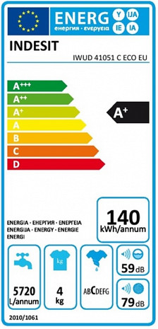 Veļas mašīna  IWUD 41051 C ECO EU