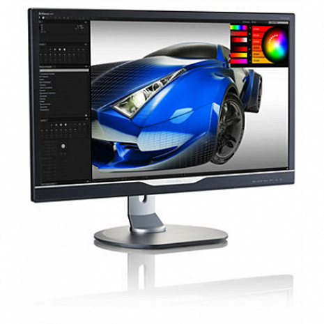 Monitors Brilliance 288P6LJEB/00 28 ", 4K Ultra HD, 3840 x 2160 pixels, 16:9, LCD, LCD/TFT, 5 ms, 300 cd/m², Black 288P6LJEB/00
