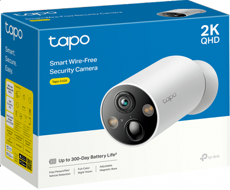 Ārtelpu un iekštelpu IP kamera  Tapo C425