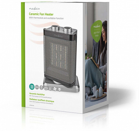 Gaisa sildītājs ar ventilatoru HTFA17GY NEDIS 16