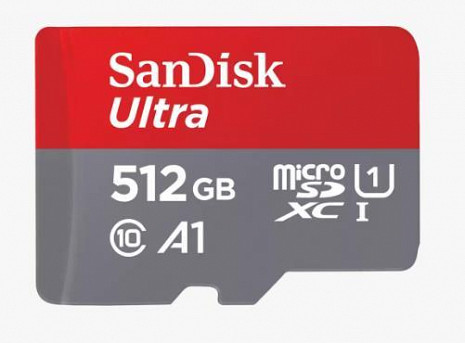 Atmiņas karte MEMORY MICRO SDXC 512GB UHS-I/W/A SDSQUAC-512G-GN6MA SANDISK SDSQUAC-512G-GN6MA