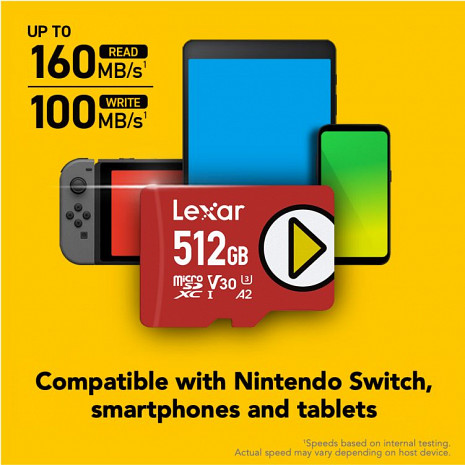 Atmiņas karte  LMSPLAY512G-BNSNG