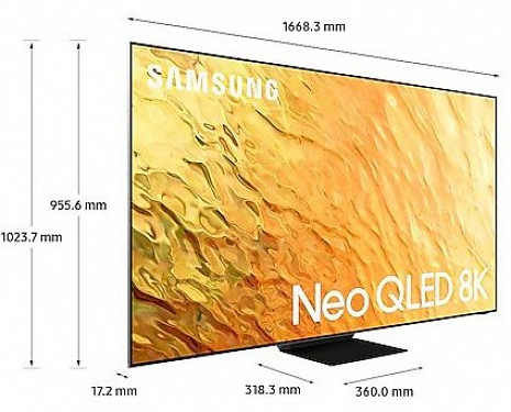 QLED Televizors QE75QN800BTXXH QE75QN800BTXXH