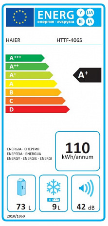 Ledusskapis  HTTF-406S